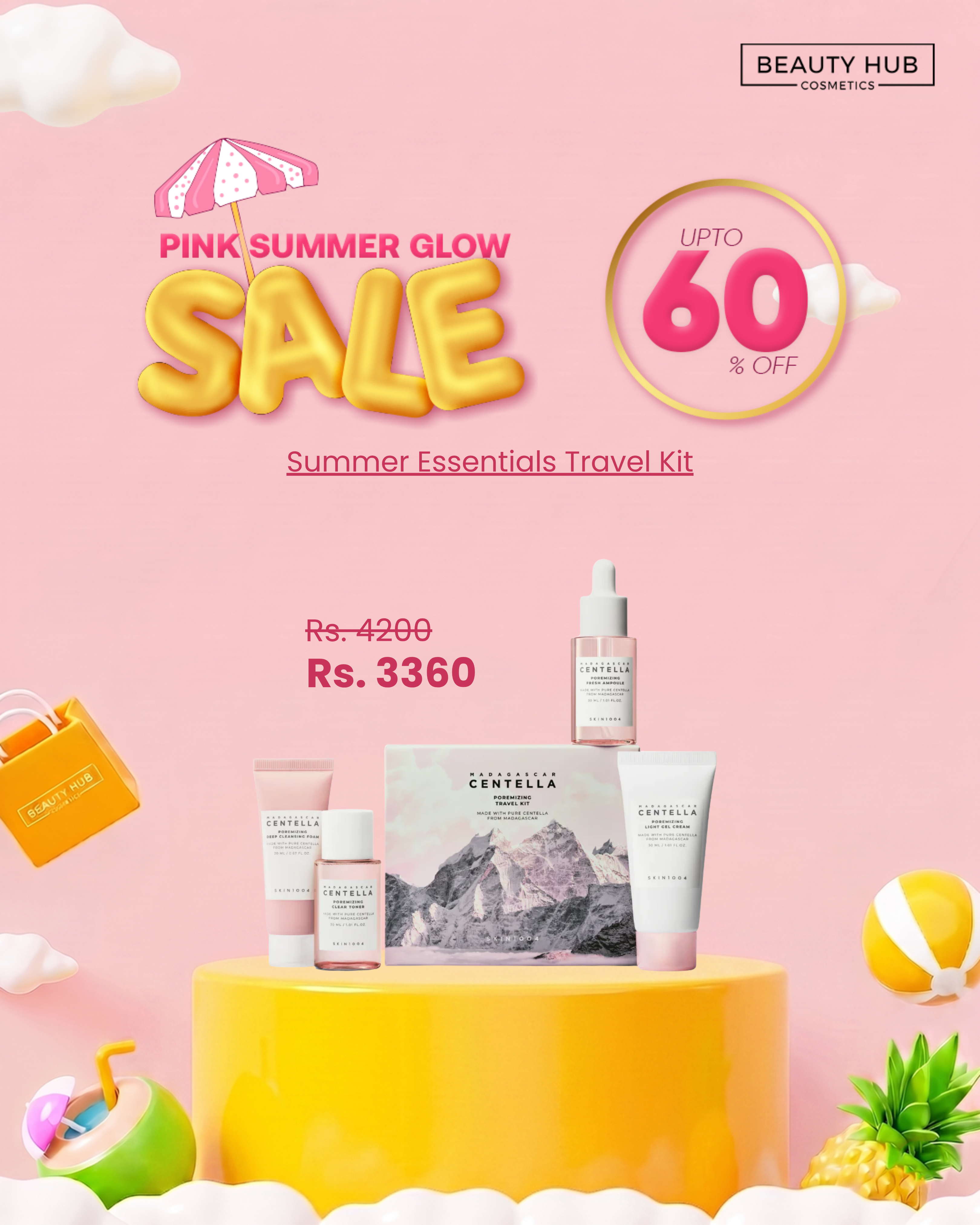 Pink glow summer sale